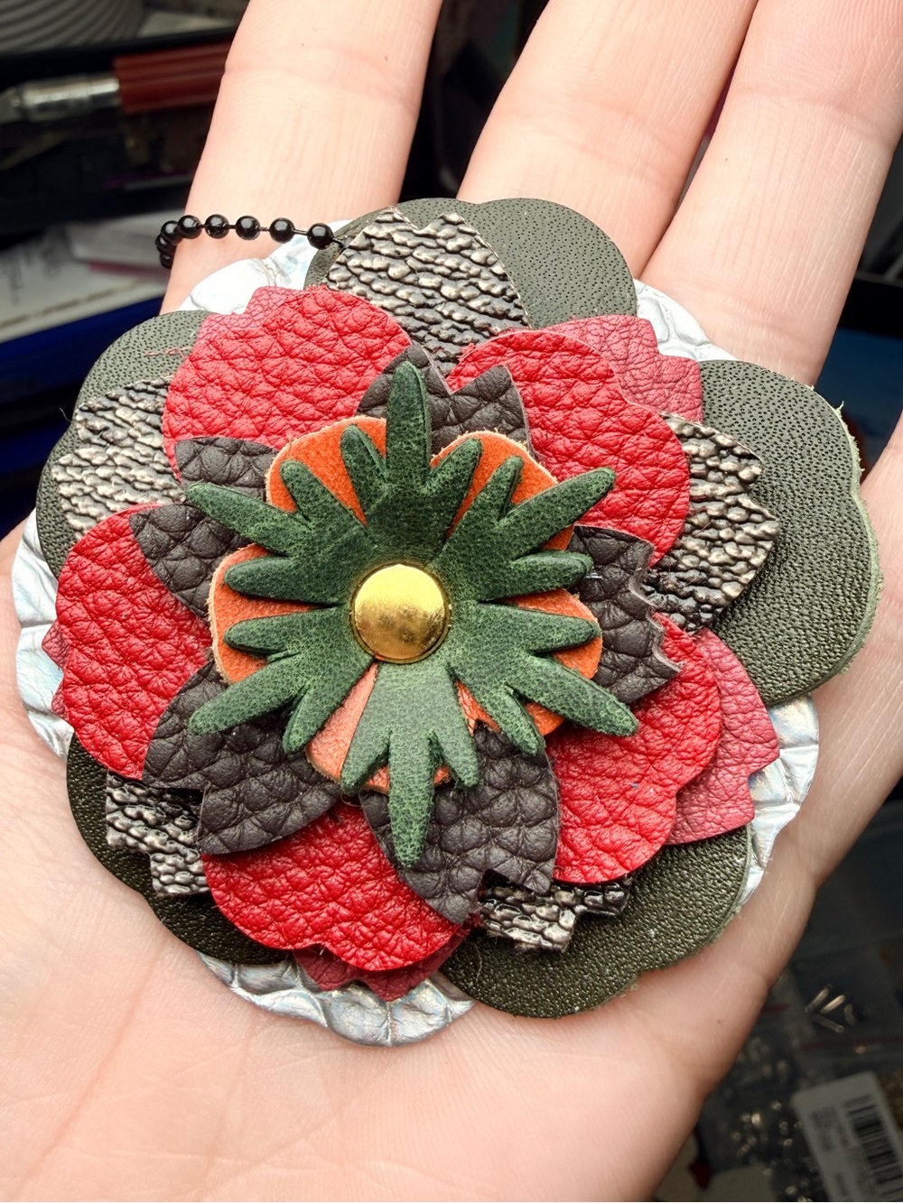 Handmade Floral Charm